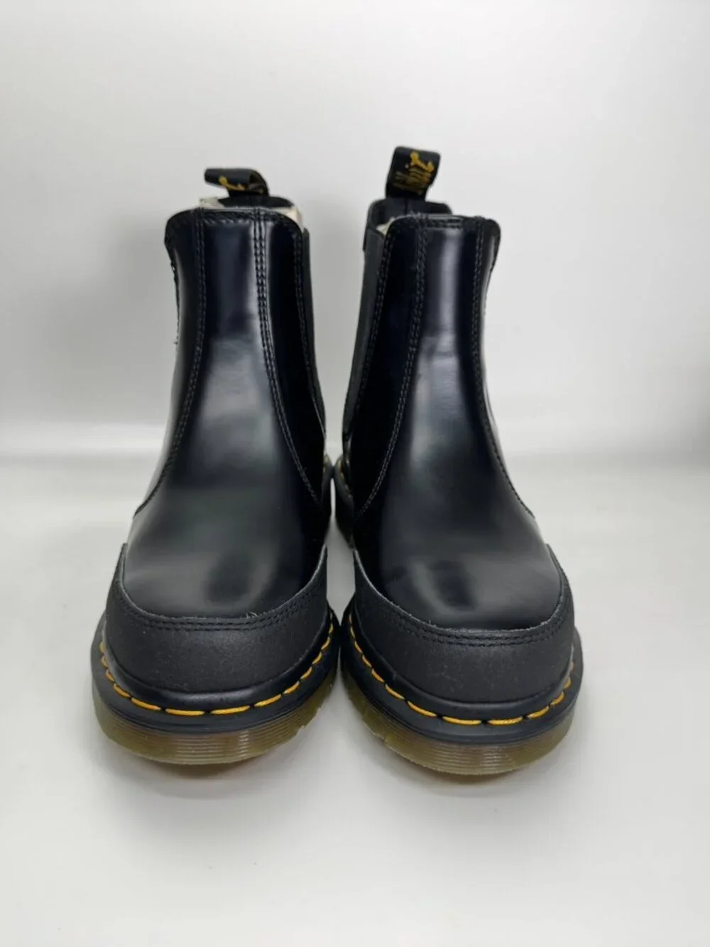 Dr Martens Slip On 2976 Guard PNL-SM Black Dual Smooth Men's 7